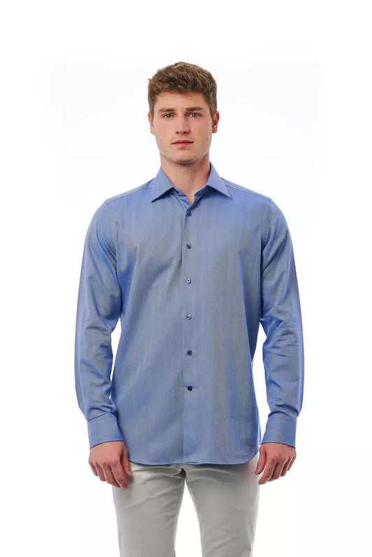 Elegant Regular Fit Italian Collar Shirt