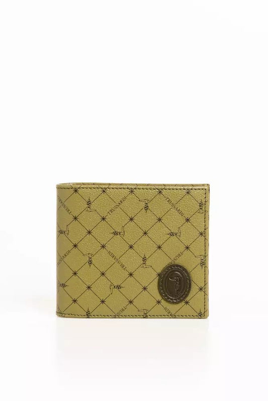 Elegant Crespo Leather Monogram Wallet