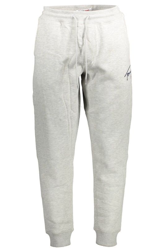 Classic Sports Trousers with Embroidery