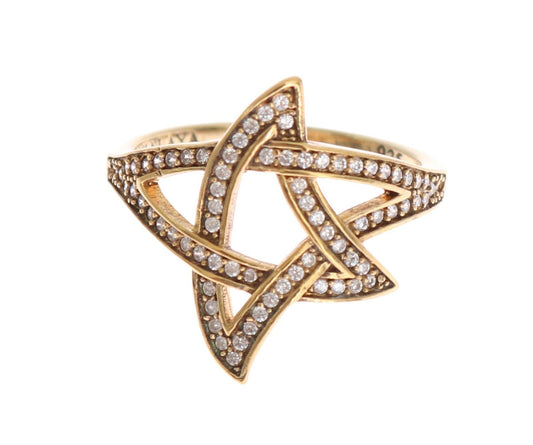Elegant CZ Crystal Embellished Ring