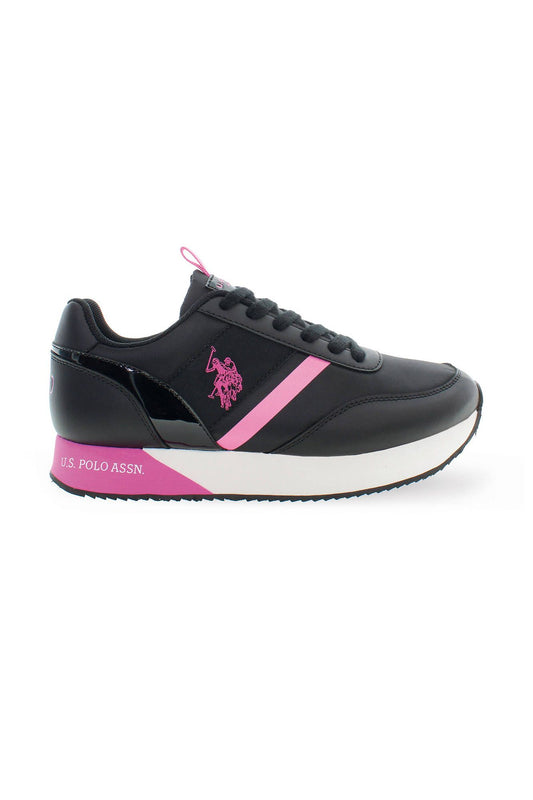 U.S. POLO ASSN. Chic Lace-up Sneakers with Logo Detail